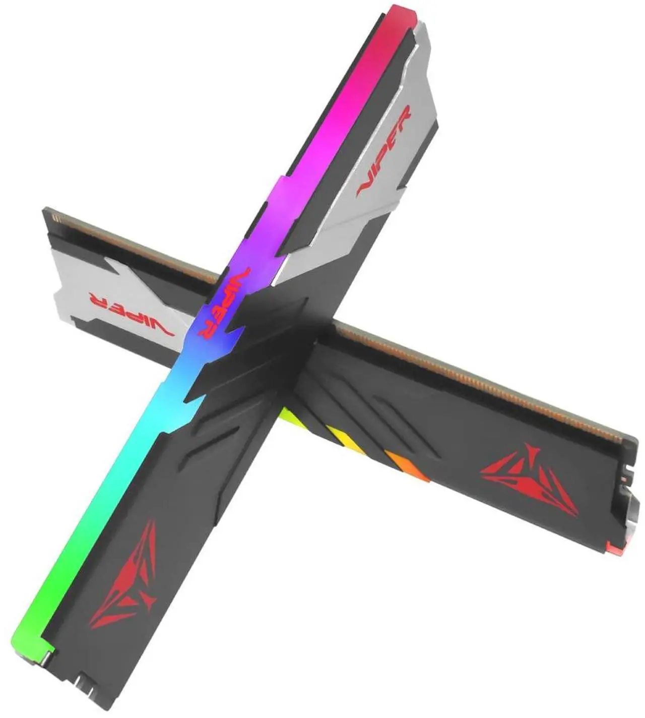 Alt view image 2 of 5 - Patriot Memory Viper Venom RGB DDR5 RAM 64GB (2X32GB) 5600MHz CL40 1.35v UDIMM Desktop Gaming Memory Kit Compatible with Intel XMP/AMD Expo - PVVR564G560C40K