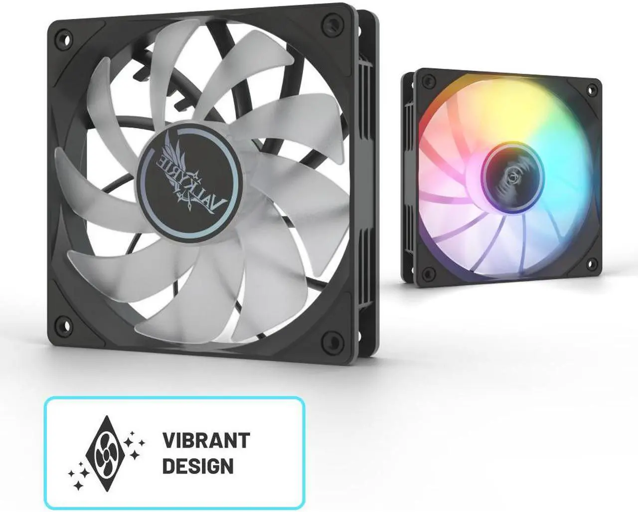 Alt view image 4 of 7 - Valkyrie Jarn 360 Black - AIO CPU Liquid Cooler - ARGB LEDs - 3x Fluid Dynamic Bearing 120mm Fans - 5 Year Warranty - 360mm Radiator, Compatible with AM4/AM5, AMD Ryzen 5 5600, 5800x3d, LGA1700/1200