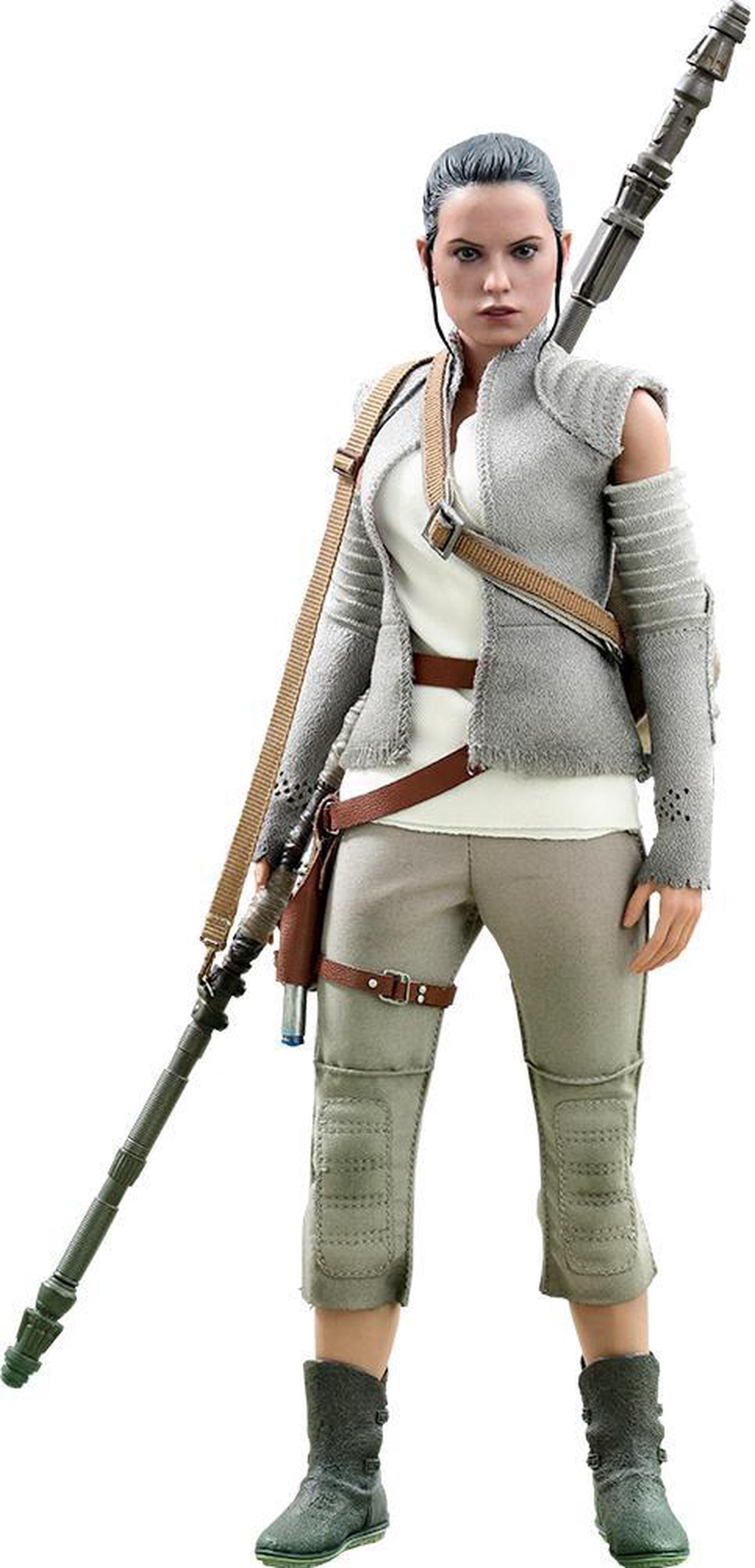 Figure Hot Toys MMS377 - Star Wars : The Force Awakens - Rey Resistance Outfit