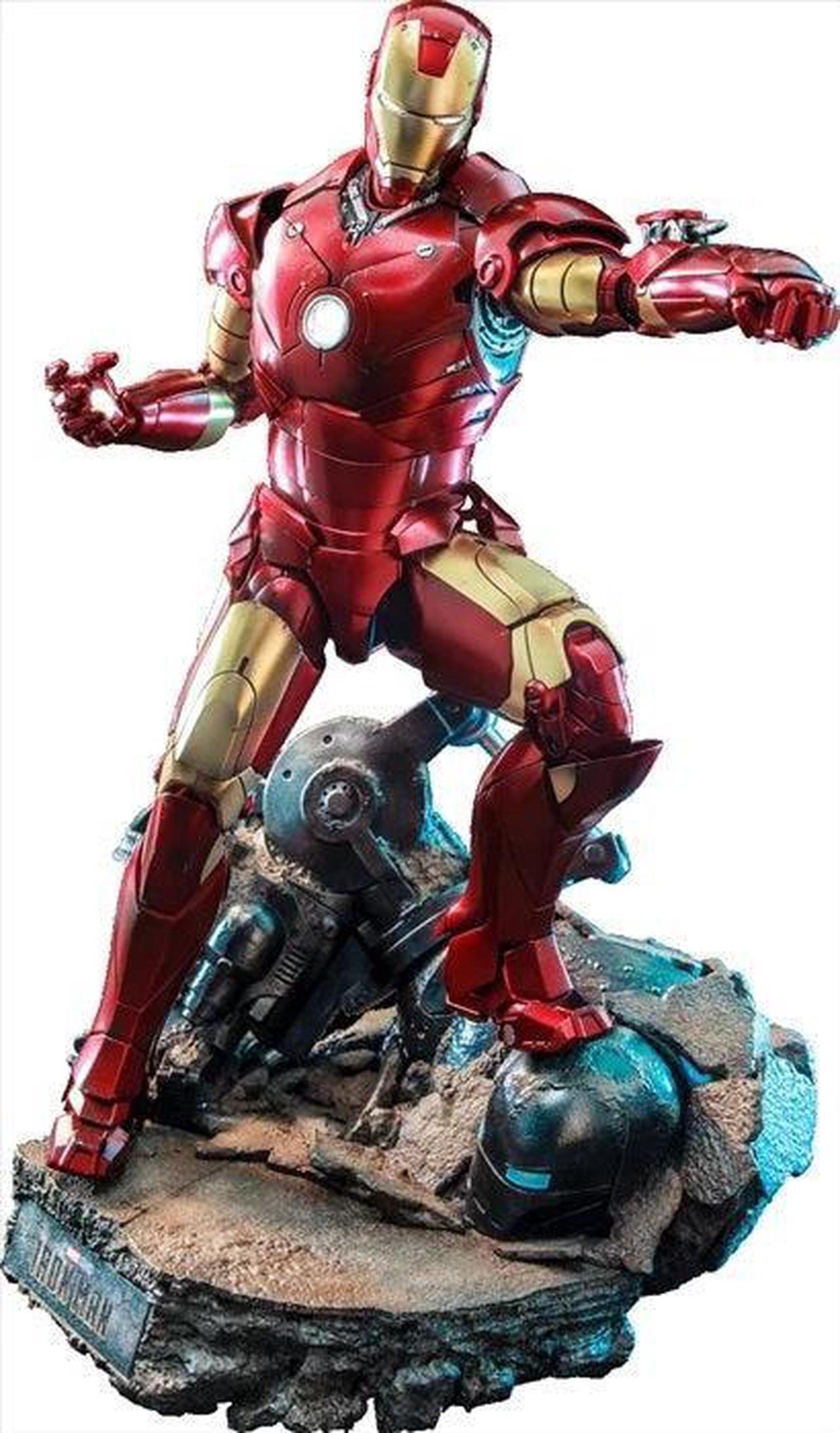 Figure Hot Toys MMS664D48 - Marvel Comics - Iron Man - Iron Man Mark III 2.0 Deluxe Version