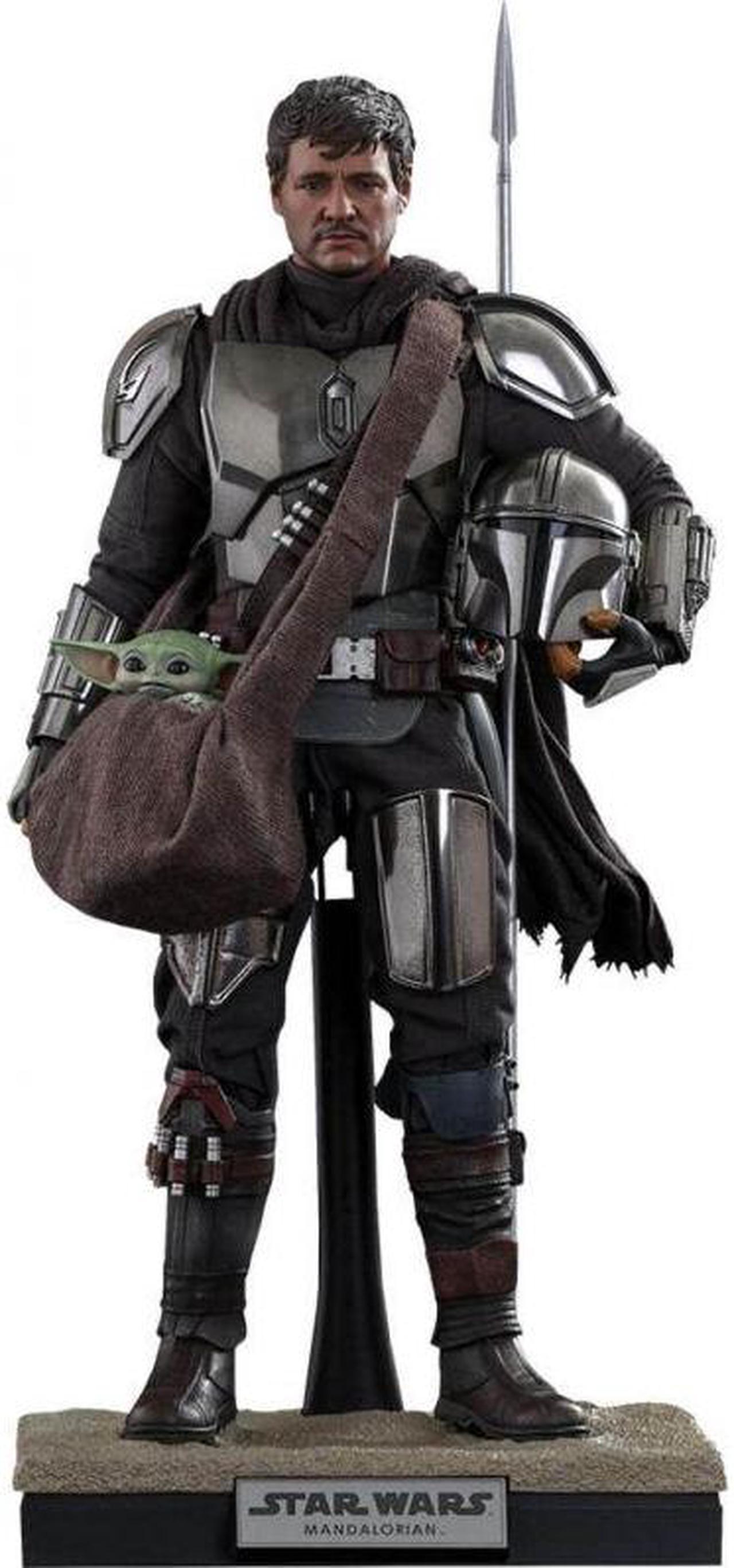 Figure Hot Toys TMS051 - Star Wars : The Mandalorian - The Mandalorian & Grogu Standard Version