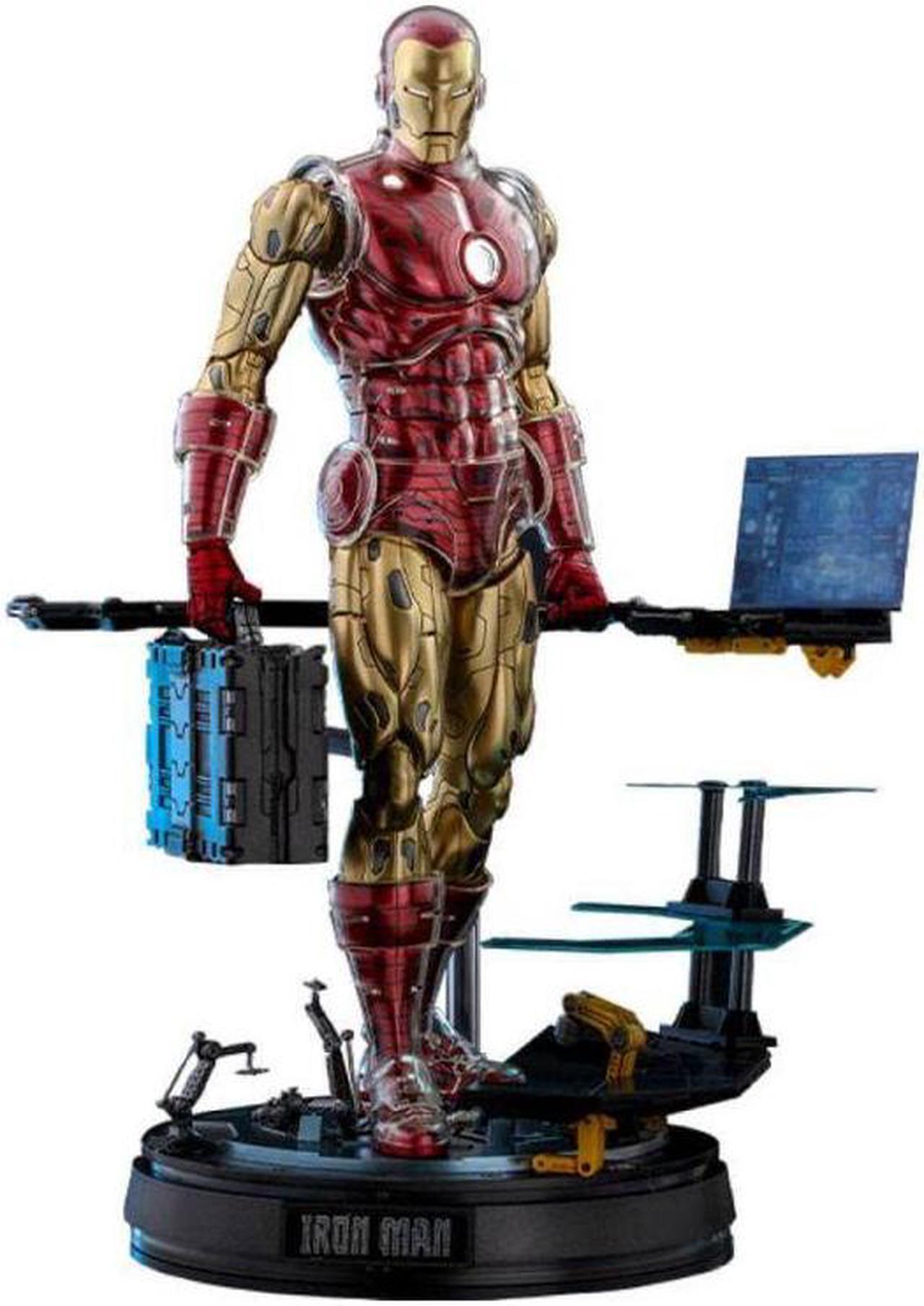 Figure Hot Toys CMS08D38 - Marvel Comics - Iron Man Deluxe Version