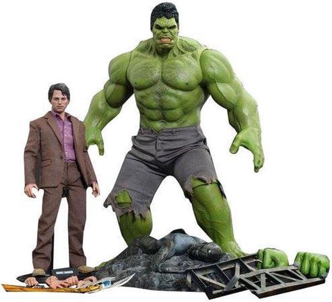 Figure Hot Toys MMS230 - Marvel Comics - The Avengers - Bruce Banner And Hulk