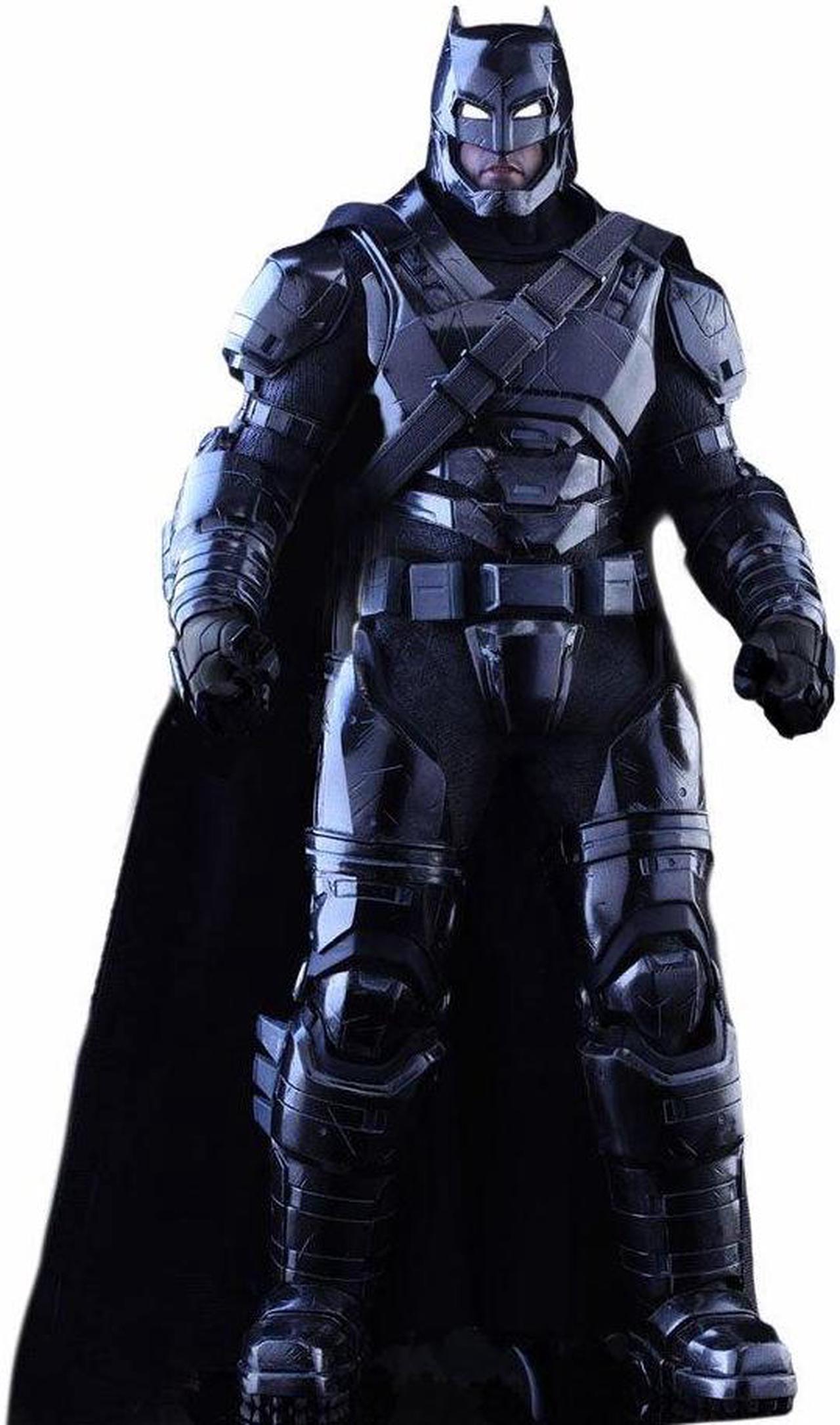 Figure Hot Toys MMS356 - DC Comics - Batman Vs Superman : Dawn Of Justice - Armored Batman Black Chrome Version