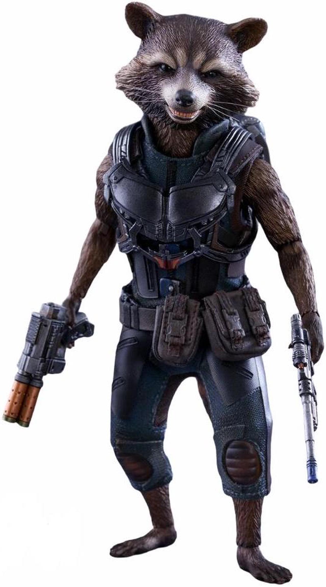 Figure Hot Toys MMS410 - Marvel Comics - Guardians Of The Galaxy Vol. 2 - Rocket Standard Version