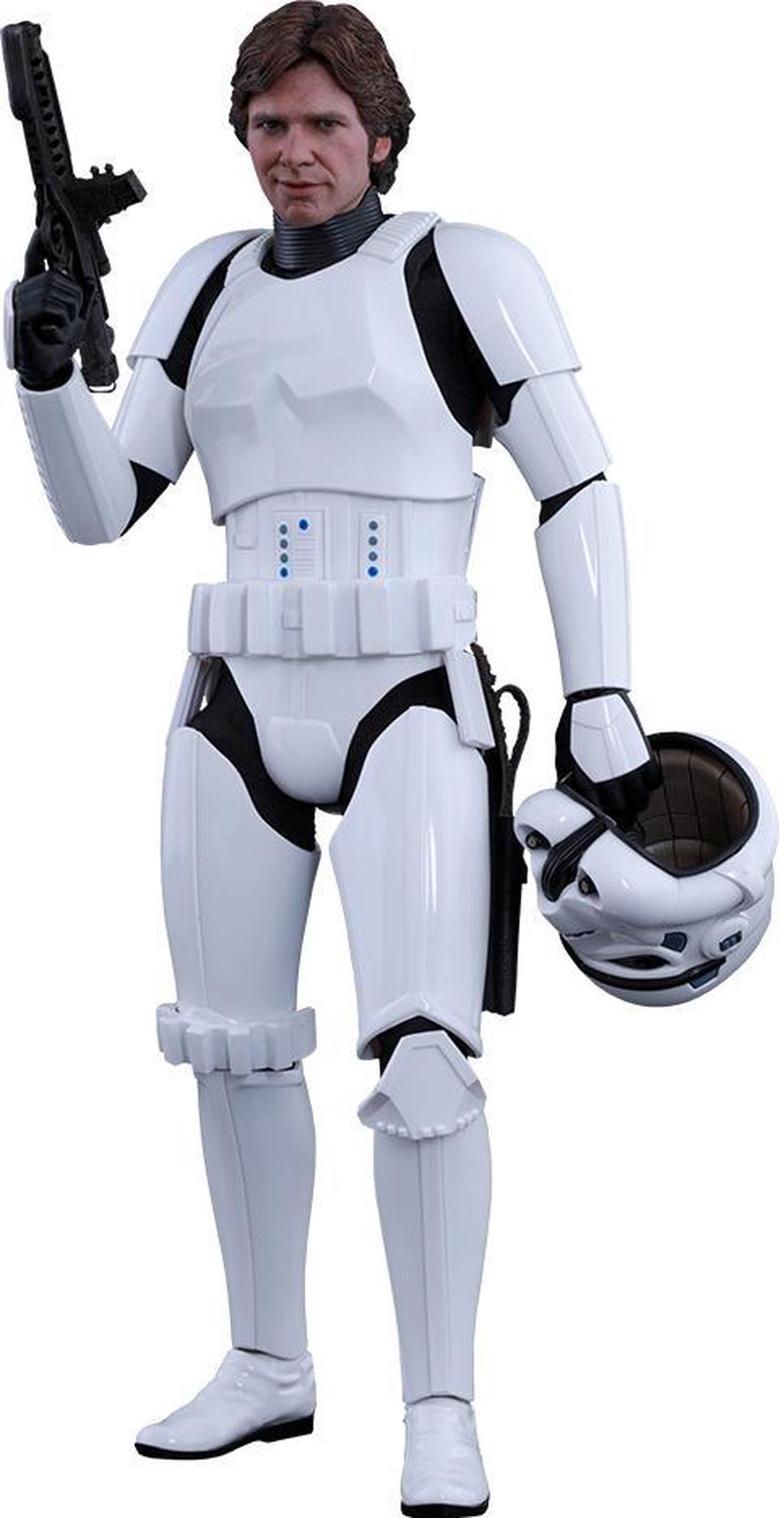 Figure Hot Toys MMS418 - Star Wars IV : A New Hope - Han Solo Stormtrooper Disguise