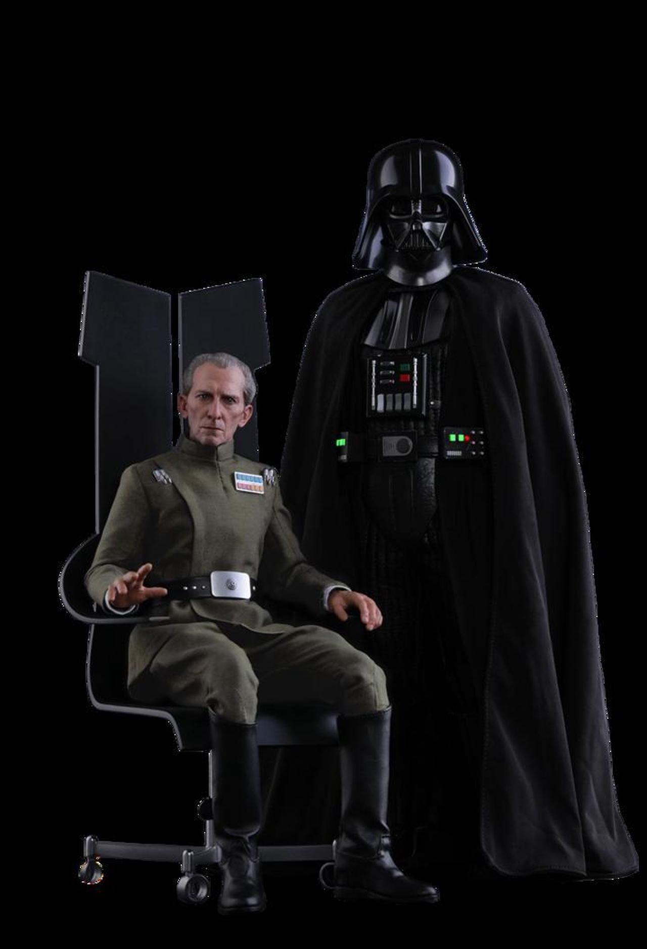 Figure Hot Toys MMS434 - Star Wars 4 : A New Hope - Grand Moff Tarkin & Darth Vader