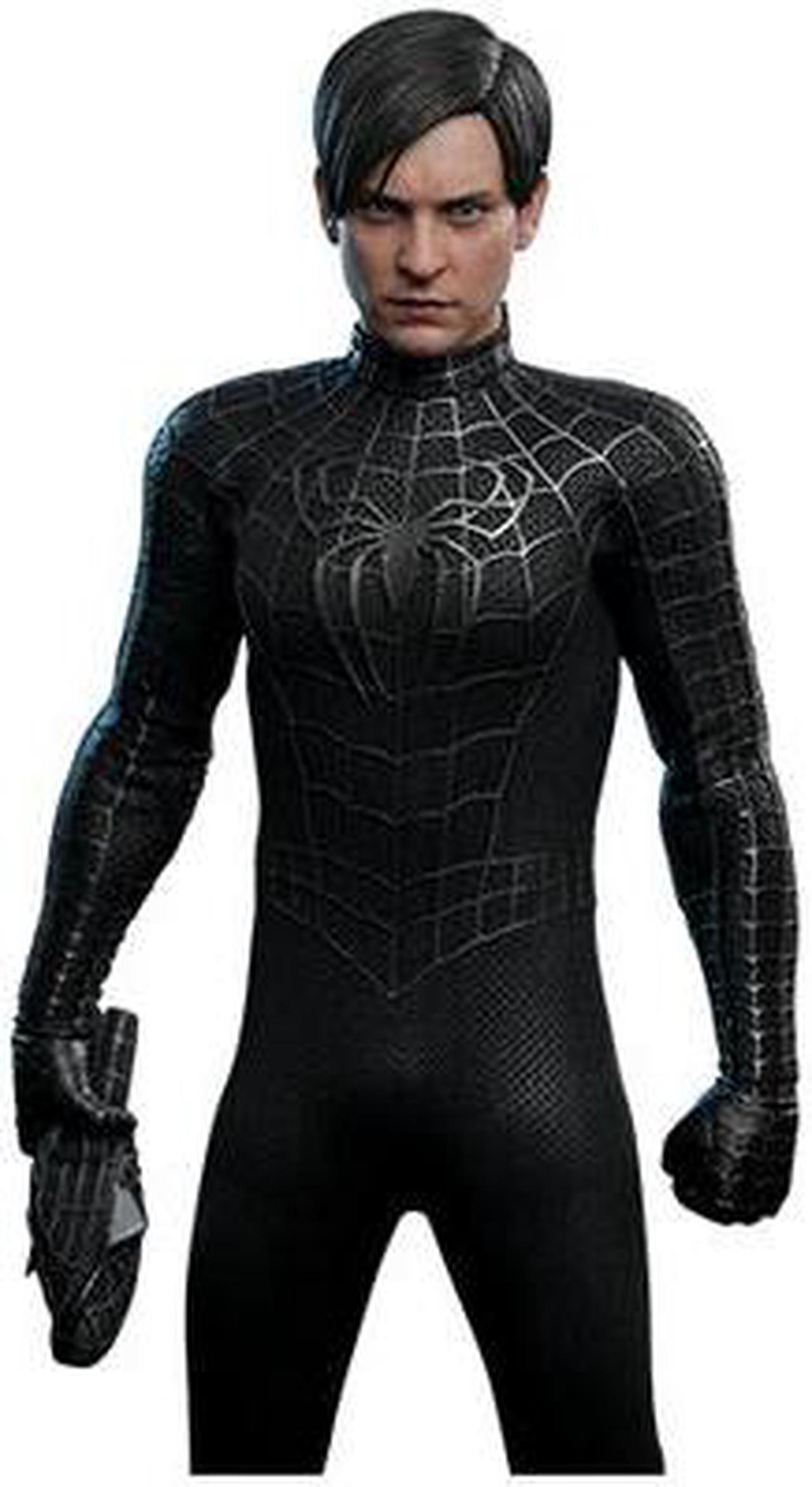 figure Hot Toys MMS727 - Marvel Comics - Spider Man 3 - Spider Man Black Suit Standard Version