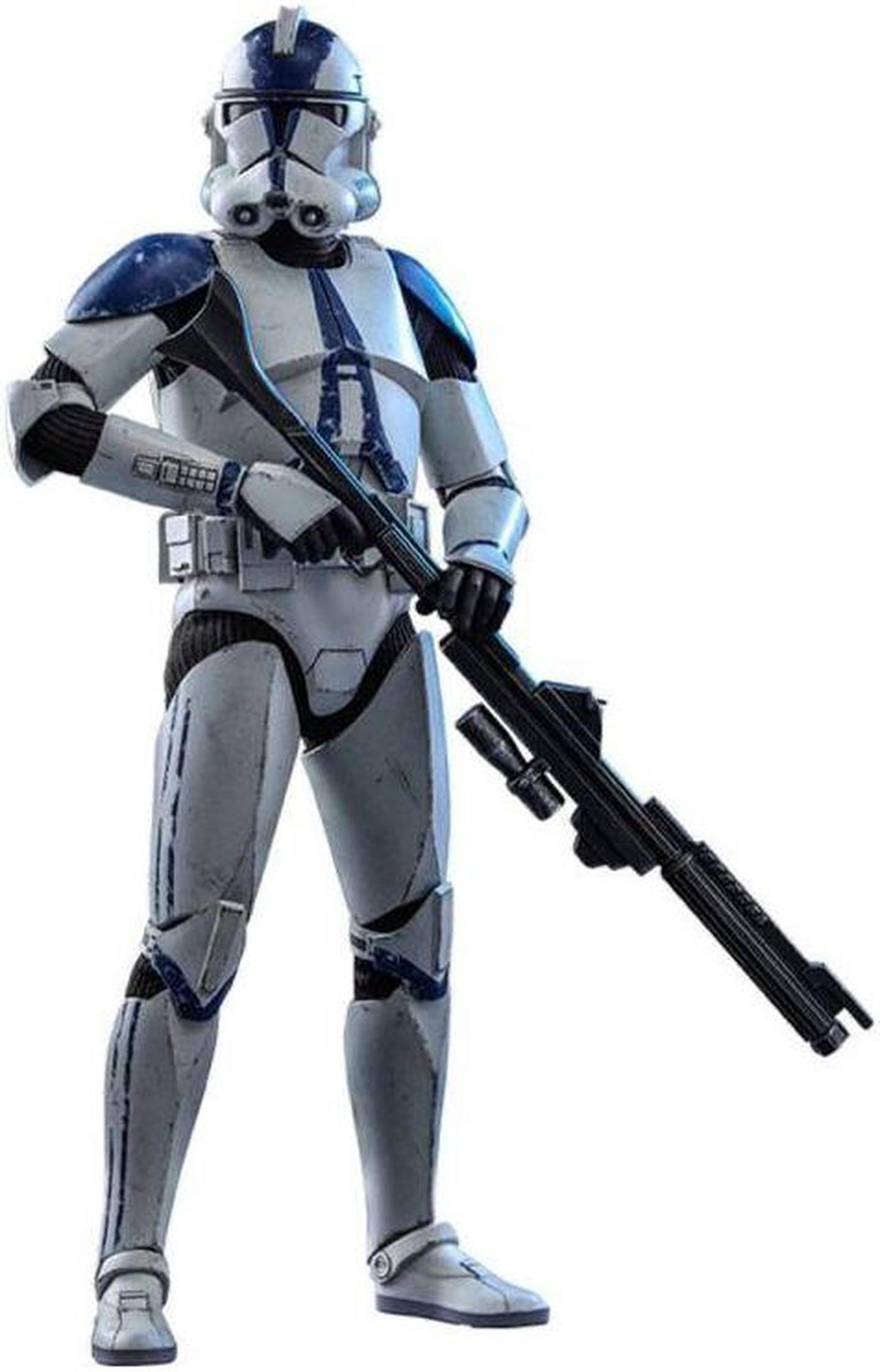 Figure Hot Toys TMS022 - Star Wars : The Clone Wars - 501ST Battalion Clone Trooper Standard Version