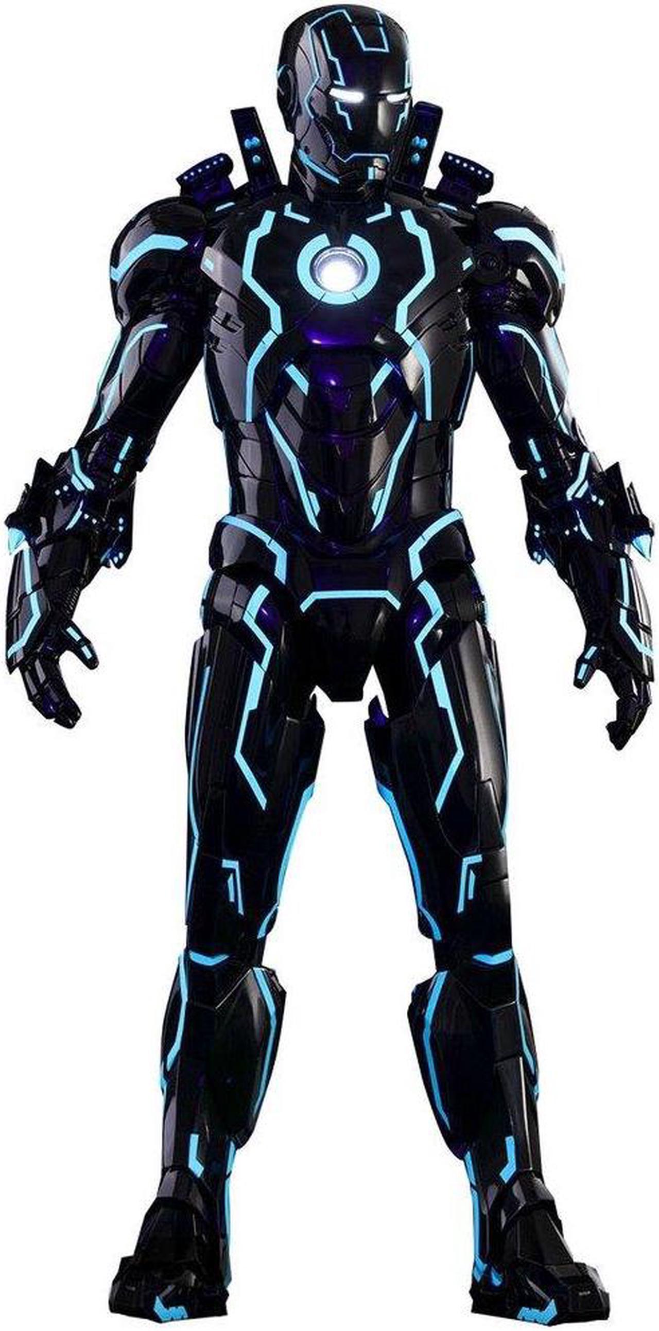 Figure Hot Toys MMS485D24 - Marvel Comics - Iron Man 2 - Neon Tech Iron Man Mark IV