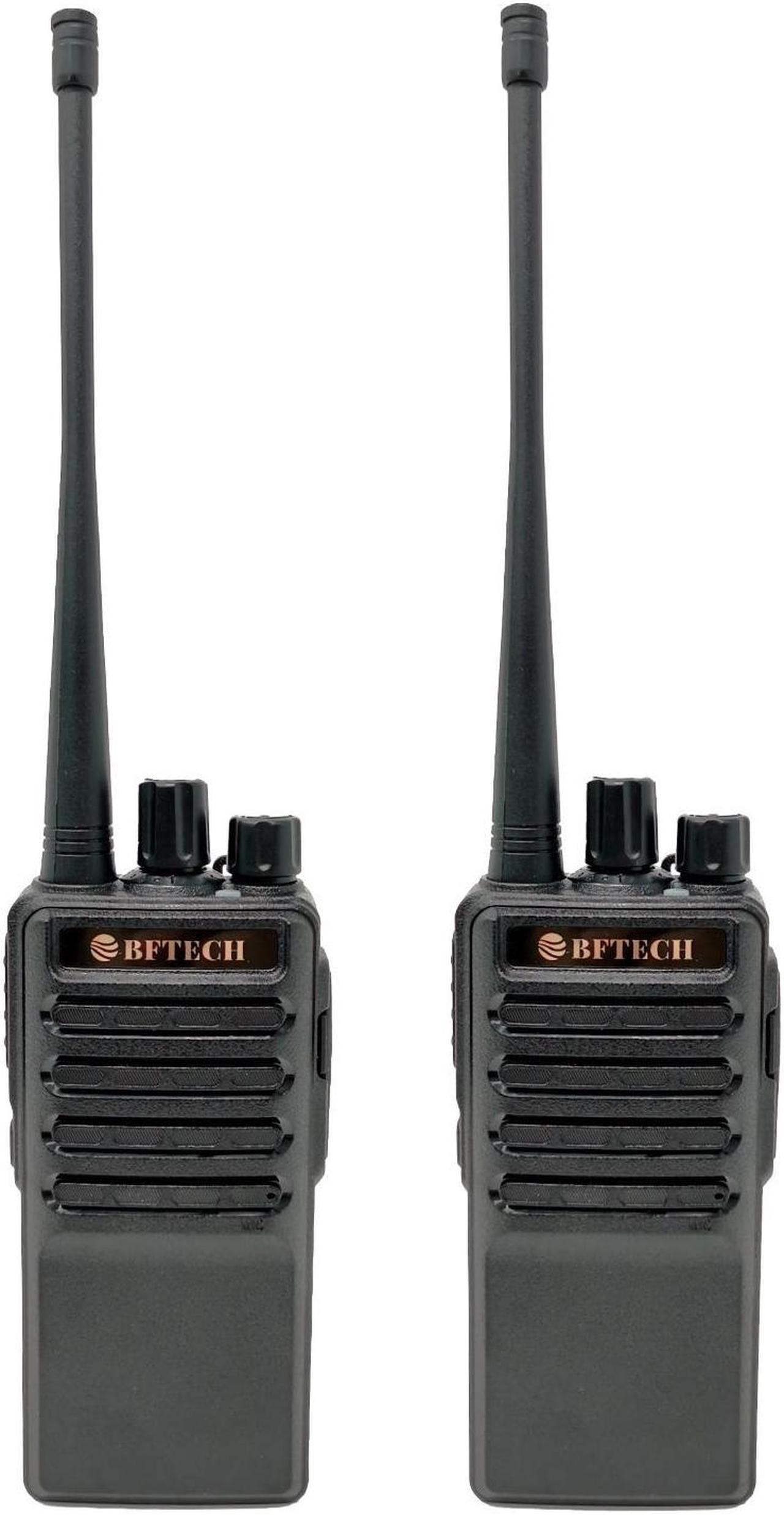 BFTECH BF-V8S Walkie Talkie Rechargeable 16 Channel Handheld Two Way Radio IC Certified:25769-BFV8S (2 Pack)