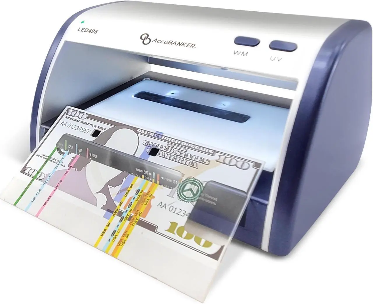 Main image of LED425 Counterfeit Bill/Document Validator with Guide