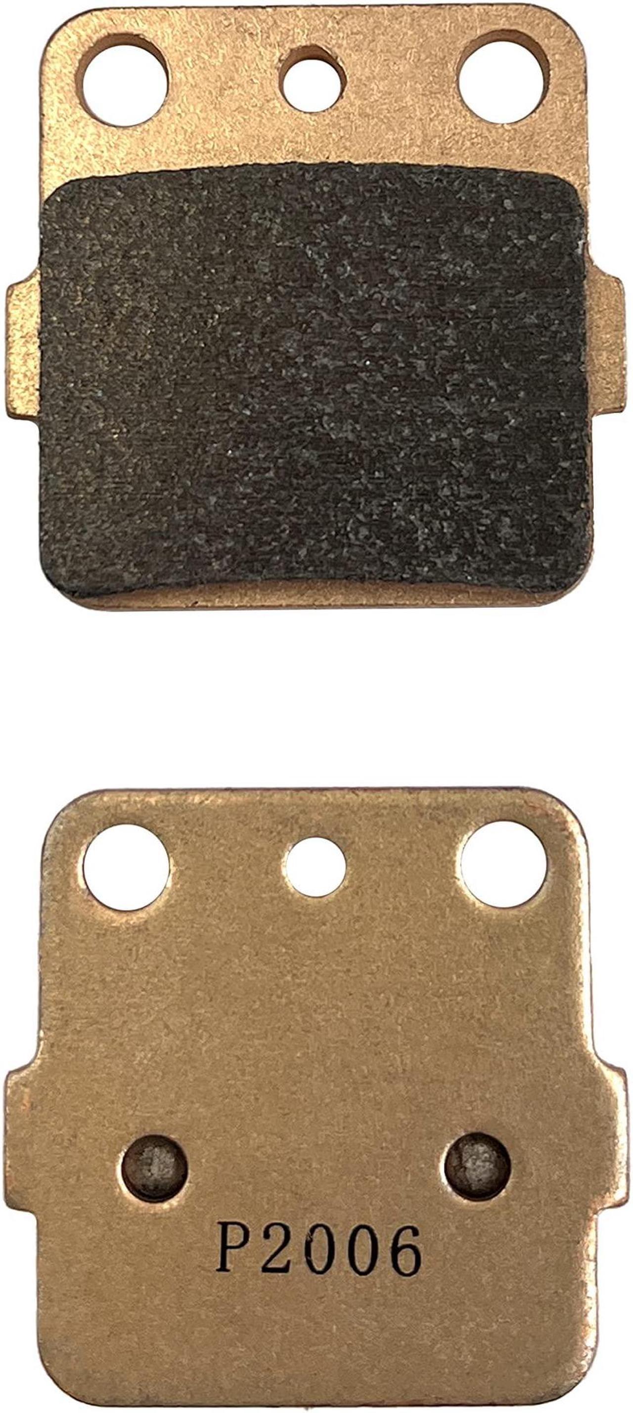 Demon Powersports Front Left/Right, Rear Left/Right Sintered Brake Pads for Arctic Cat/Honda/Suzuki/Yamaha, High Density Sintered Metallic Material For Better Grip (See Fitment Details in Description)