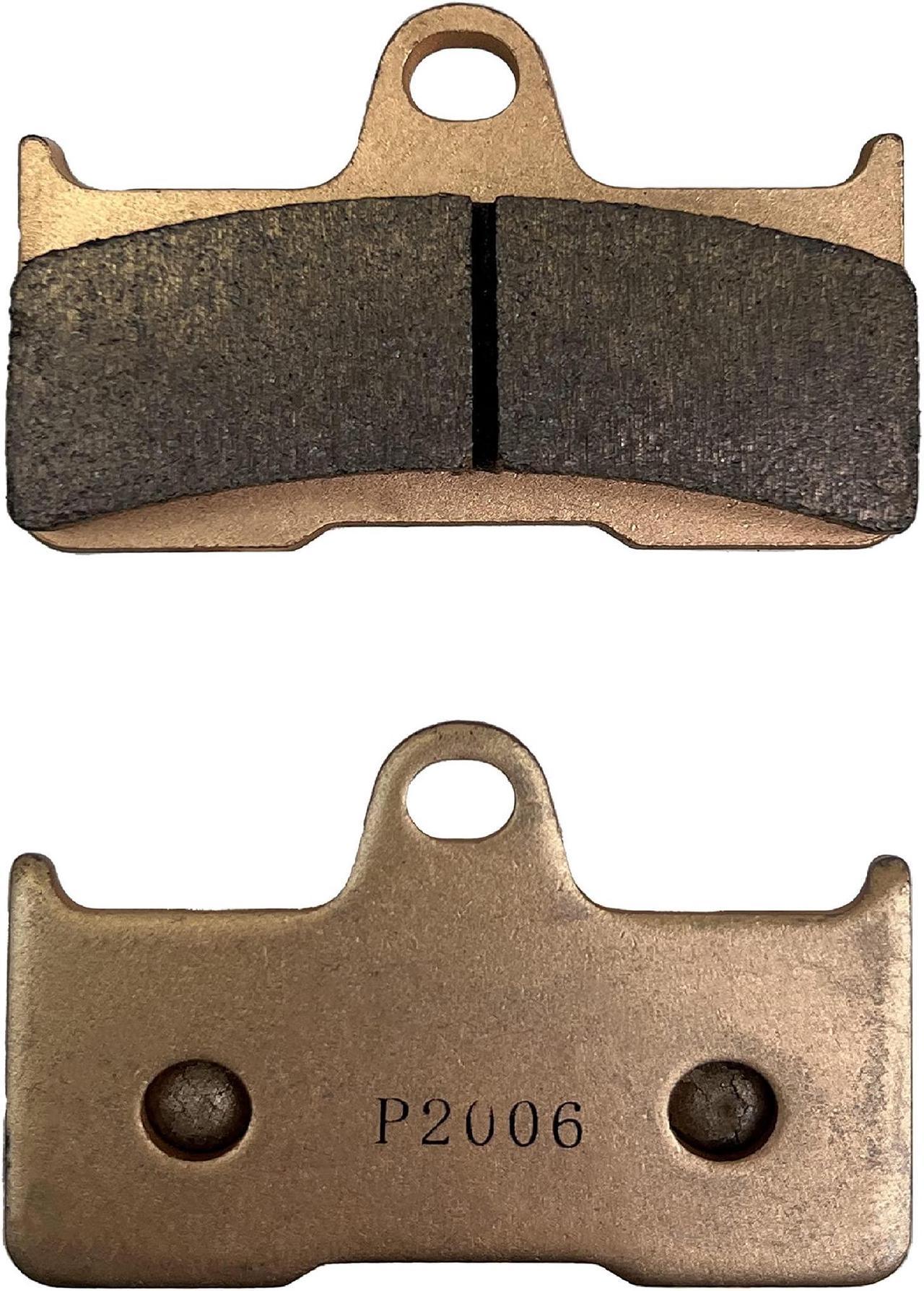 Demon Powersports Rear Left/Right Sintered Brake Pads for CFMOTO CFORCE & Yamaha Grizzly/Raptor, Sintered Metallic Material For Better Grip, Reduce Brake Fade (See Fitment Details in Description)