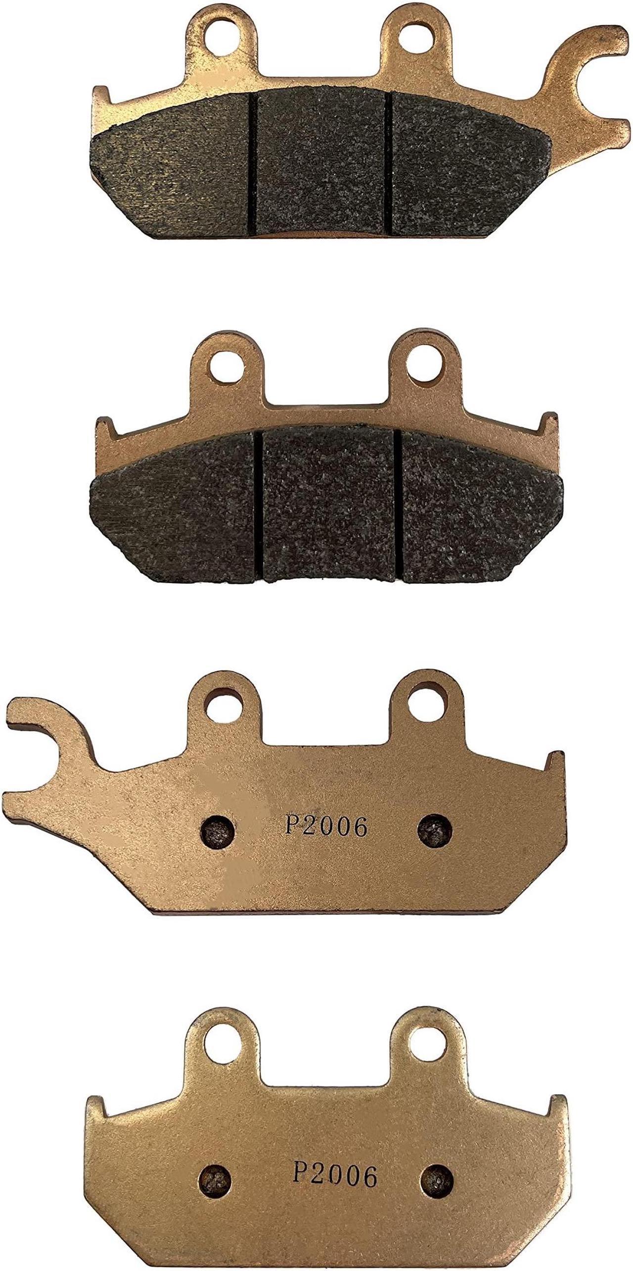 Demon Powersports Front/Rear Left Sintered Brake Pads for Can Am Outlander/Renegade, Sintered Metallic Material Better Grip, Reduced Brake Fade, Instant Braking (See Fitment Details in Description)