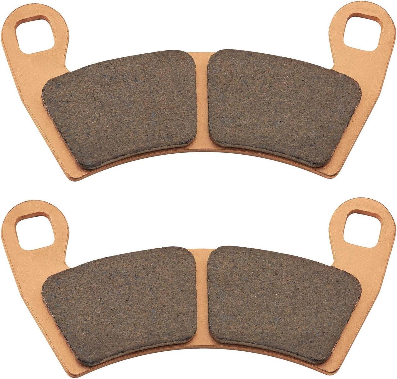 Demon Powersports Front Left/Right Sintered Brake Pads for Yamaha/Kawasaki/Suzuki, Prairie/Eiger/Ozark/QuadSport/BearTracker/Grizzly/BigBear/Warrior/Kodiak/Banshee (See Fitment Details in Description)