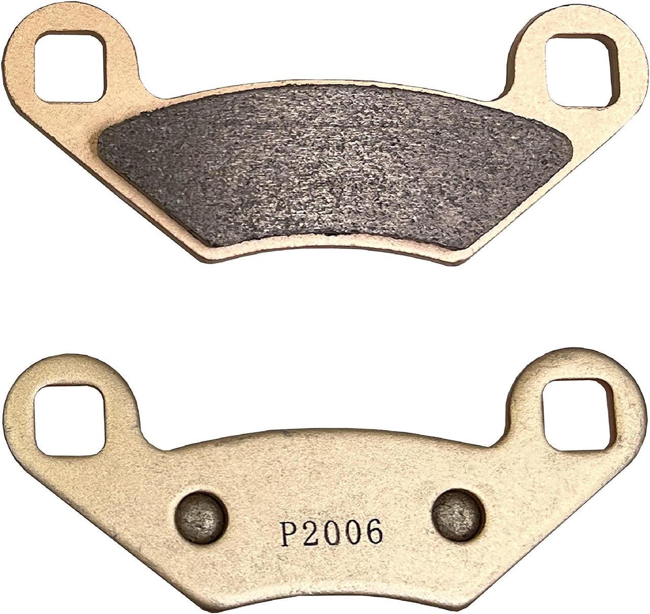 Demon Powersports Rear Left/Right Sintered Brake Pads for John Deere Gator HPX, Built In High Density Sintered Metallic Material For Better Grip Reduced Brake Fade (See Fitment Details in Description)