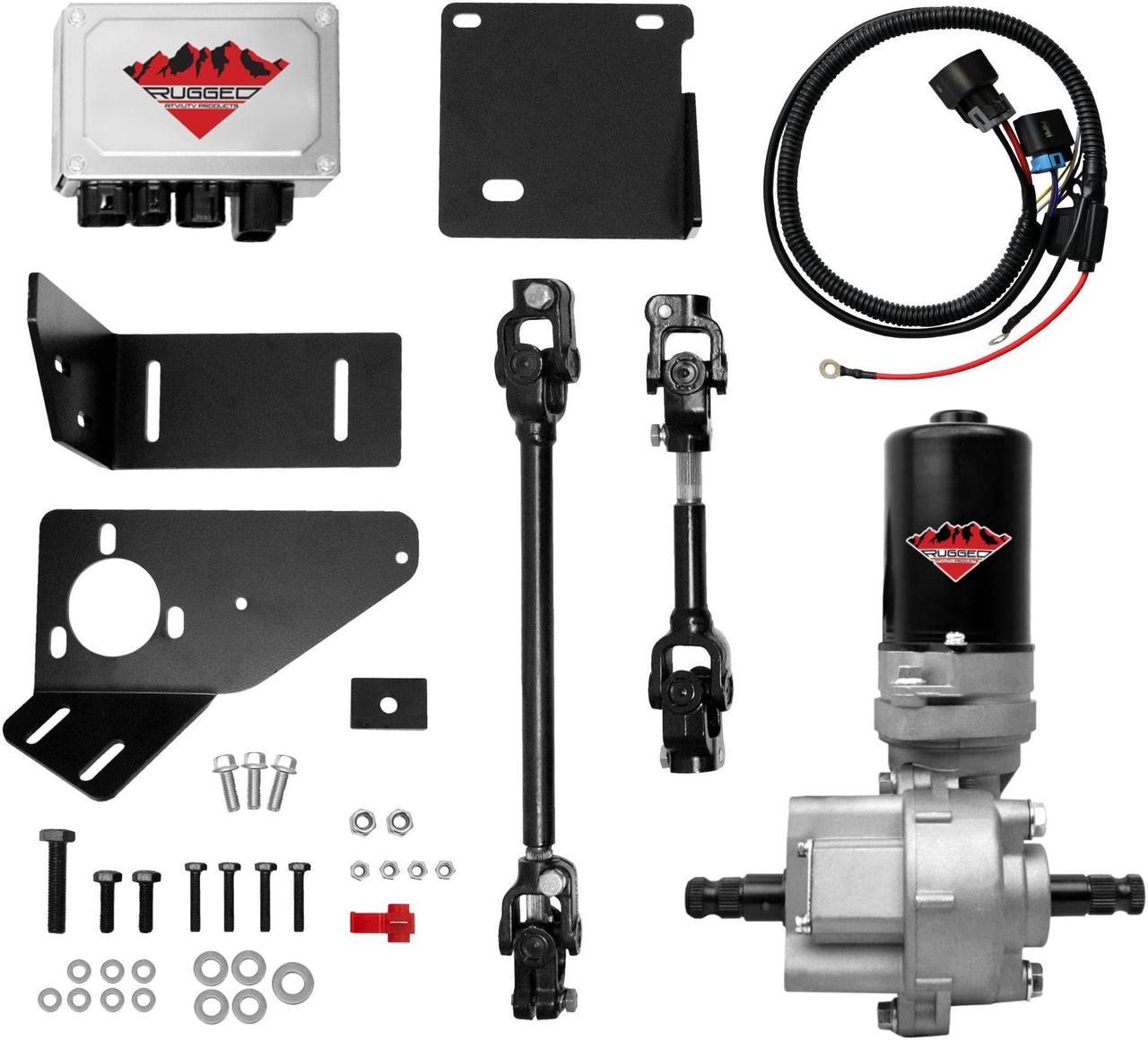 Rugged Front Electric Power Steering Kit for Can-Am Commander 800/1000/Max 1000, is A Bolt On System, Steers Easy When Navigating Rough Terrains (See Fitment Details in Description)