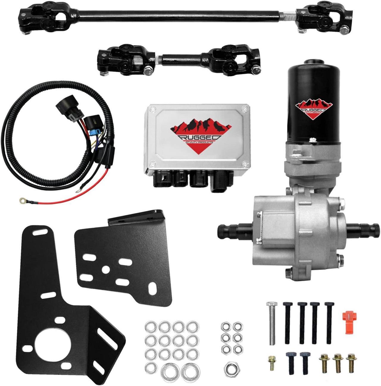 Rugged Front Electric Power Steering Kit for Can Am Maverick Max 1000, A Bolt on System, Steers Easily & Gets Rid of Wheel Jerk/Bump Steer, See Fitment Details in Description