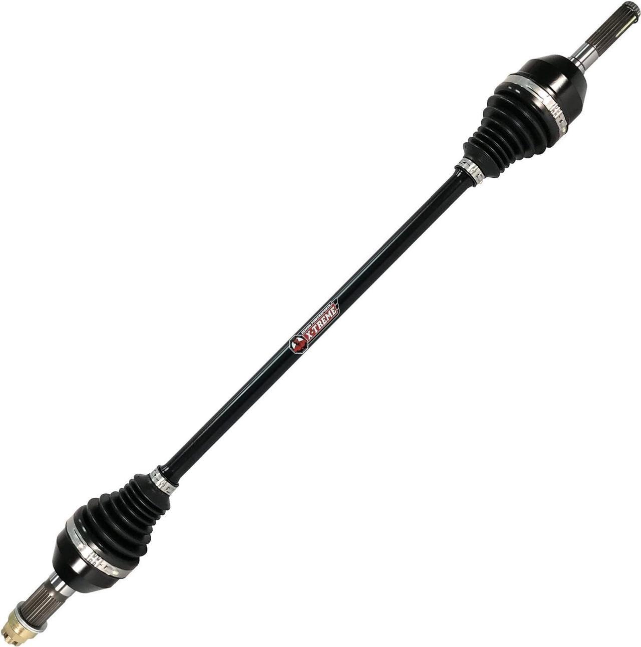 Demon Powersports Front Left Xtreme Heavy Duty Axle for (2017-21) Can Am Maverick X3/X3 MAX, In 4340 Chromoly Steel Re-Engineered Cage Design & In Dual Heat Treated to Increase Strength 72 Inch Wide