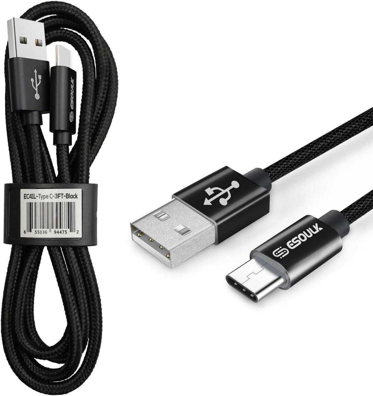 Main image of For AT&T SL112A 6782D / Cricket SL112C 1X USB 3.1 Type C Cable to USB A USB C 3.0 Charger Cable