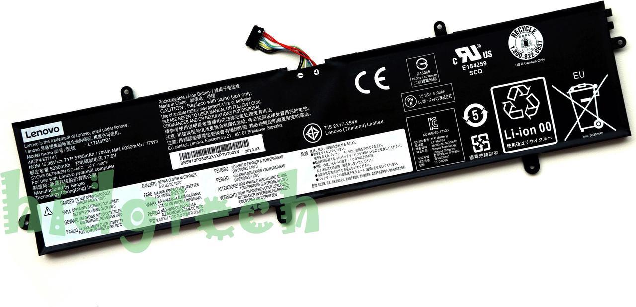 NEW Genuine L17C4PB1 L17M4PB1 Battery For Lenovo IdeaPad 720S-15 720S-15IKB V730-15 V730-15-ISE 720S Touch-15IKB Series 
41CP4/67/141