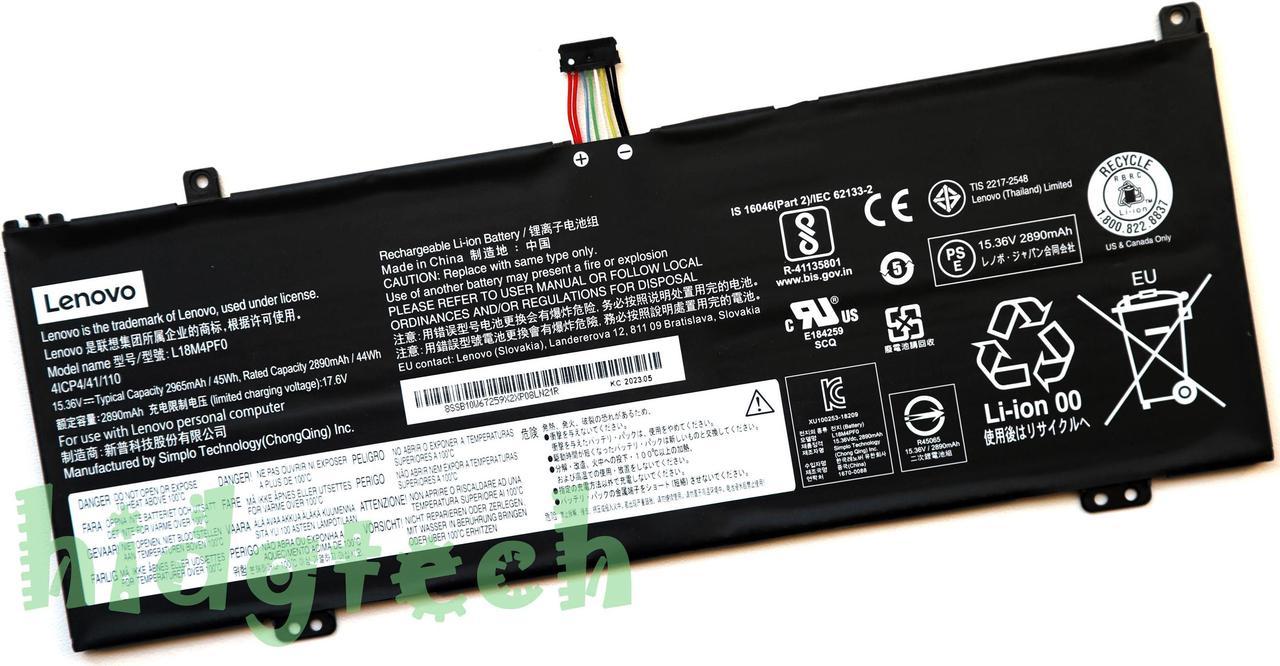 New Genuine Battery L18M4PF0 L18C4PF0 L18D4PF0 For  Lenovo ThinkBook 13s 13s-IML 13s-IWL 14s 14s-IWL Series