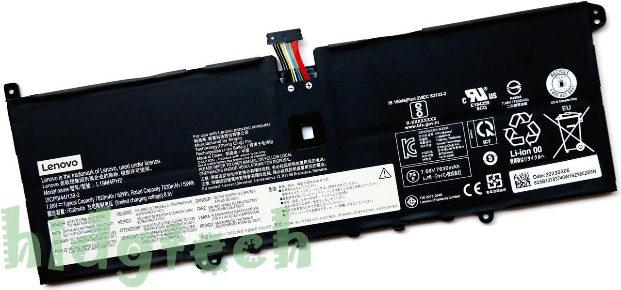 NEW Genuine L19M4PH2 L19C4PH2 Battery for Lenovo YOGA 9 14 9i 14ITL5 Series 5B10Z33895 5B10Z33896 SB10Z33898 21CP5/44/138-2