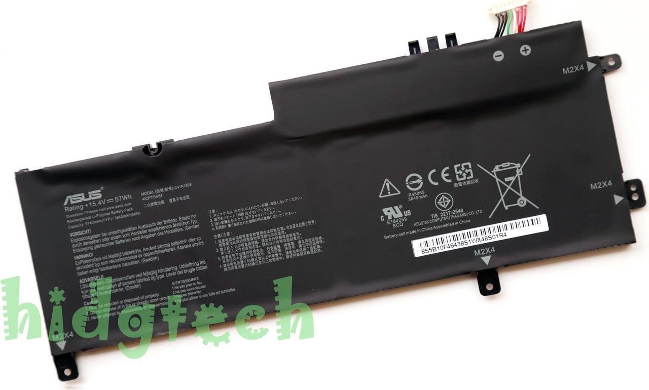 NEW Genuine C41N1809 0B200-0307000 Battery For ASUS Q536F Q536FD UX562FD UX562FN Q536FD-BI7 Series