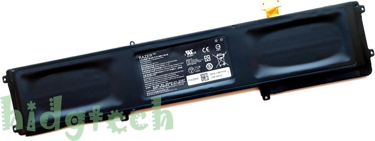 New Genuine BETTY4 Battery for Blade 2016 14" V2 RZ09-0195 RZ09-01952E72 RZ09-01953 3ICP4/56/102-2