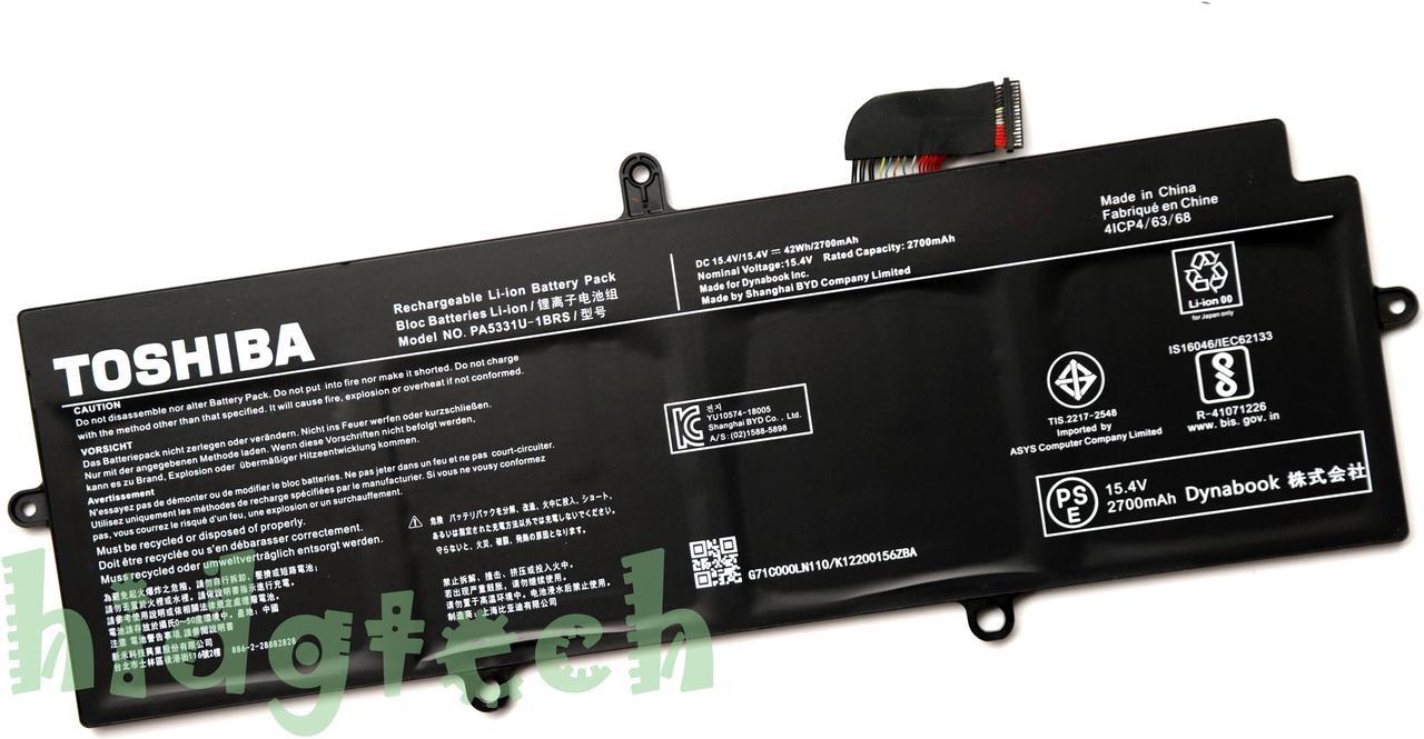 NEW Genuine PA5331U-1BRS Battery for Toshiba Dynabook Portege A30-E A30-E-10N A30-E-120 A30-E-174 R30 R30-E X30L-G Terca A30-G A40-E A40-G Series 4ICP4/63/68