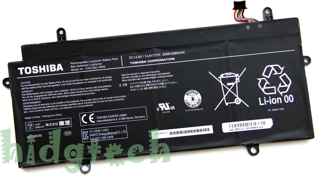 New Genuine PA5136U-1BRS Battery for Toshiba Portege Z30 Z30-A Z30-AK01S Z30-B Z30-C Series 21CP4/73/110