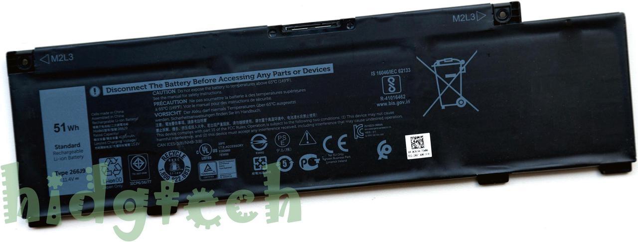 266J9 NEW Genuine 51Wh Battery For Inspiron G3 15 3590 Inspiron 14 5490 INS15PR Series 31CP6/56/77