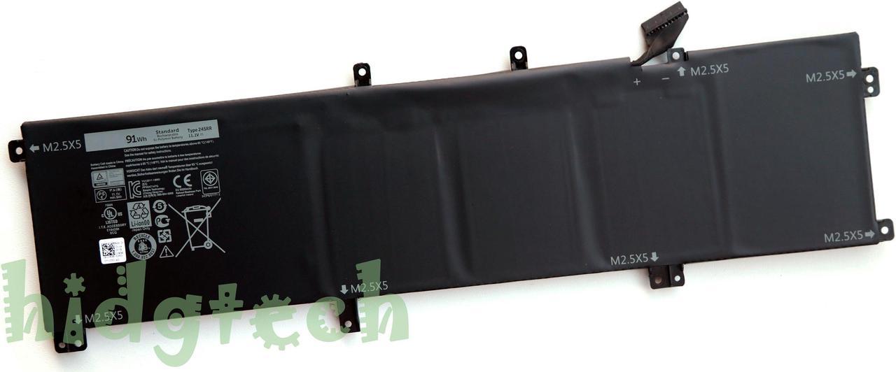 91W New Genuine 245RR Battery For XPS 15 9530 9535 Precision M3800 Series Y758W T0TRM 07D1WJ 31CP8/57/77-2