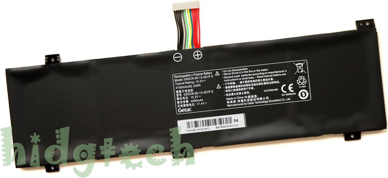 New Genuine GK5CN-00-13-4S1P-0 Battery for Medion Erazer X6805 SCHENKER XMG Neo 15 / Getac GK5CN5Z GK5CN6Z GK5CN4Z GK6Z5CN GK7CN6S OP-LP2 Z7-KP7GZ Z7M Series 4ICP6/63/69