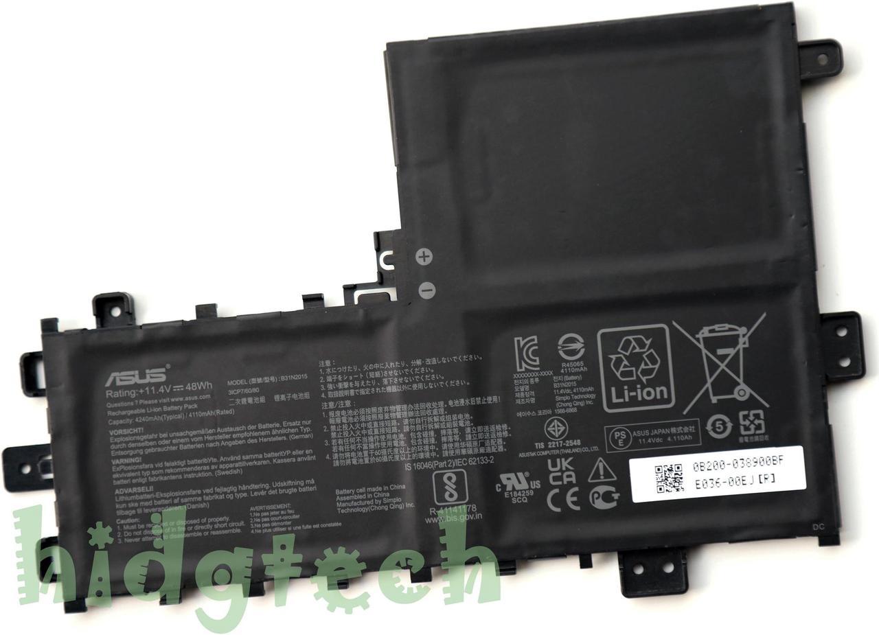 New Genuine B31N2015 Battery for VivoBook 17 K712E K712EA K712EA-WH34 X712EA Series 0B200-03350700 31CP7/60/80