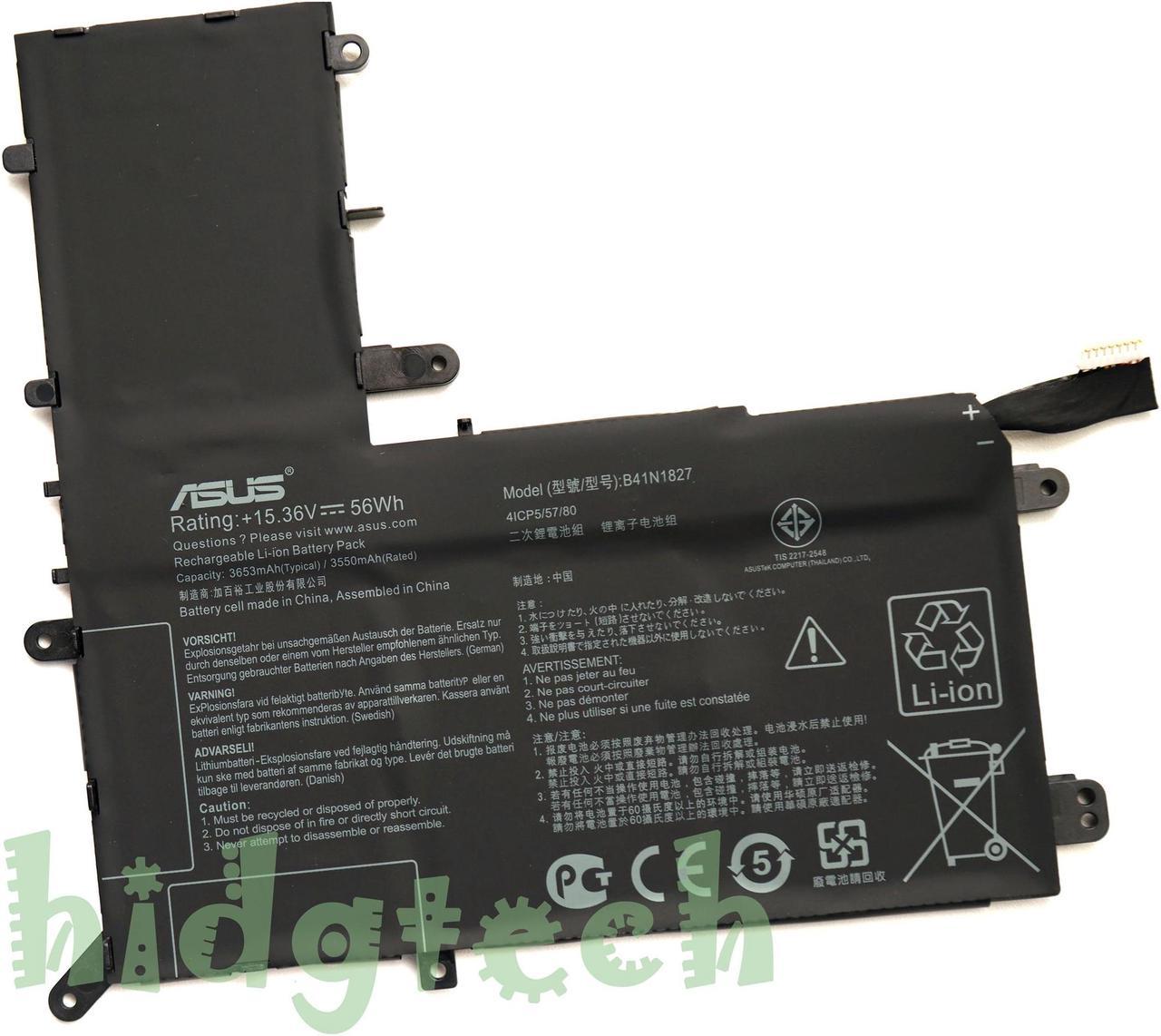 B41N1827 New Genuine Battery for ZenBook Flip 15 UX562FA UX562FD UX562IQ UX562IA Series 0B200-03070200 41CP5/57/80