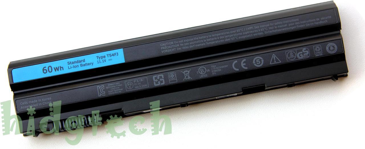 NEW Genuine T54FJ 60Wh Battery for Latitude E5420 E5520 E5530 E6420 E6430 E6530 Series