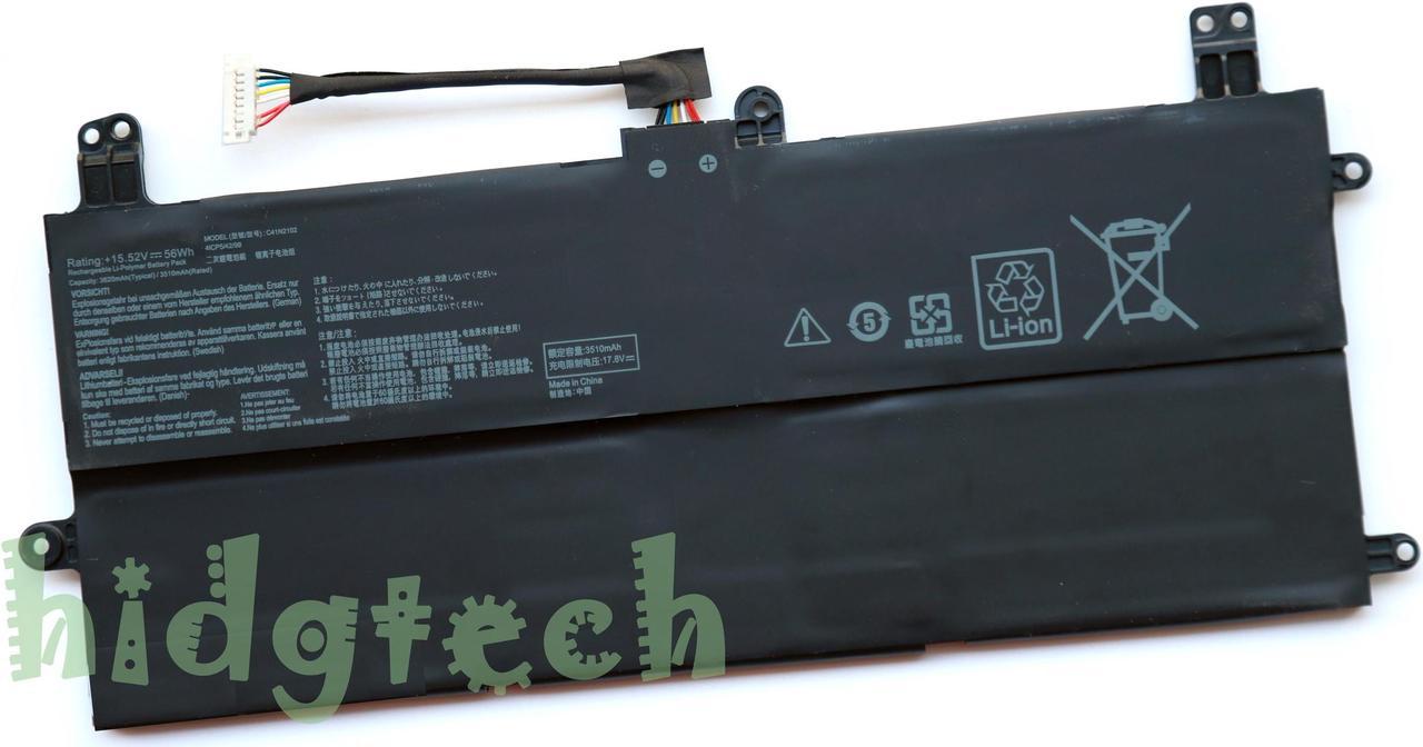 New C41N2102 Replacement Battery for ROG Flow Z13 GZ301 NR2201 GZ301VF Series 0B200-04100000