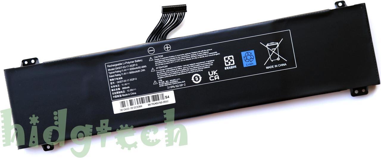 New Genuine GKIDT-00-13-3S2P-0 GKIDT-03-17-3S2P-0 GLIDK-00-15-3S2P-0 Battery For GETAC MECHREVO XPG XENIA 15 XMG Fusion 15 XFU15L19