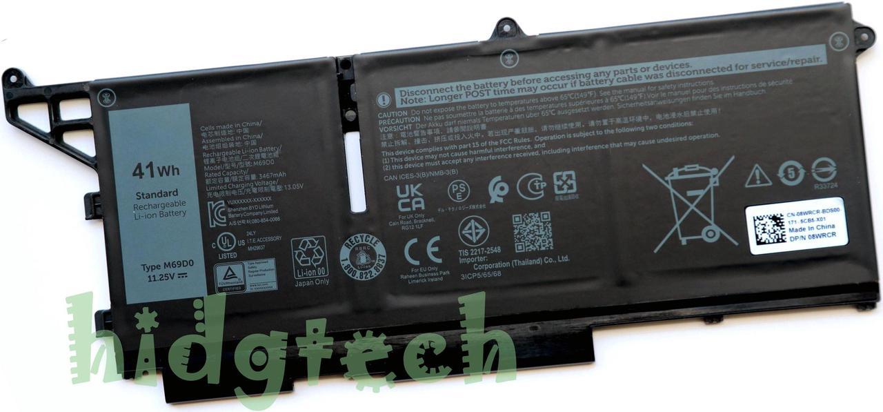 M69D0 New Genuine Battery for Latitude 5430 5530 Precision 3570 Series 31CP5/65/68