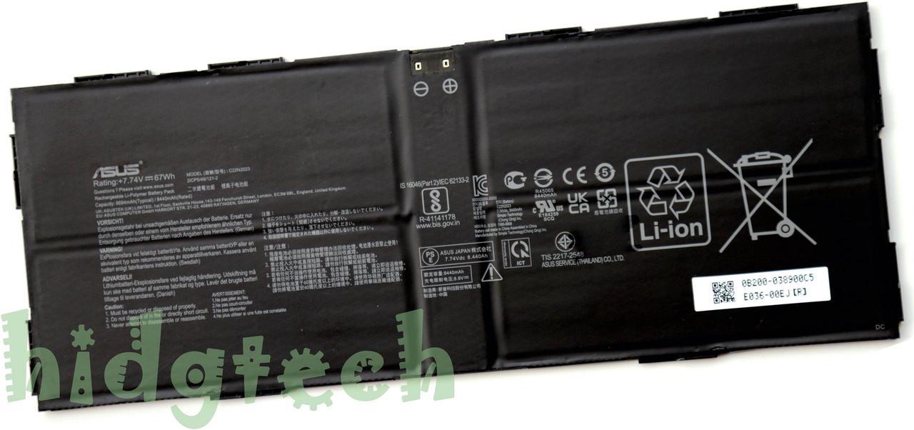 New Genuine C22N2023 Battery For Chromebook CX1700 CXB170 CXB170CKA-212.BCLN6 Series 0B200-04050000 21CP5/49/121-2