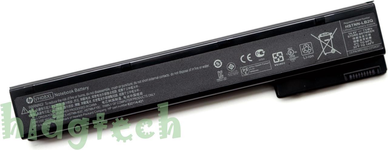 VH08XL VH08 New Genuine Battery for HPEliteBook 8560w 8570w 8760w 8770w Series HSTNN-LB2P  HSTNN-I93C