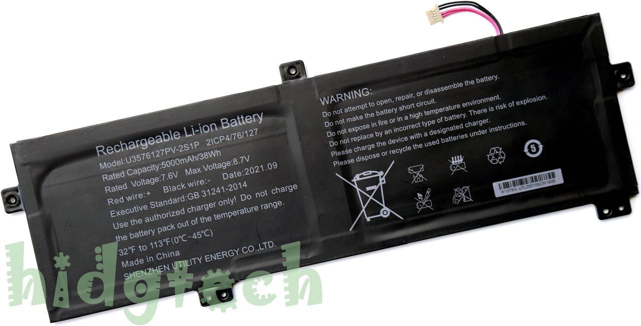 New Genuine U3576127PV-2S1P Battery for Gateway gwtn156-11bk Series 2ICP4/76/127