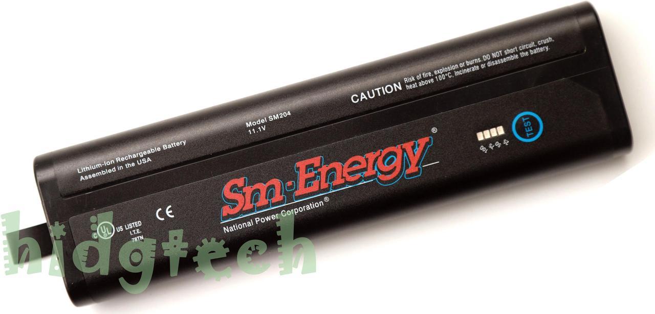 New Genuine SM204 Battery for SM ENERGY ANRITSI MS2721 MS2721B Spectrum Analyzer OTDR S362E MTS6000 MP1026A