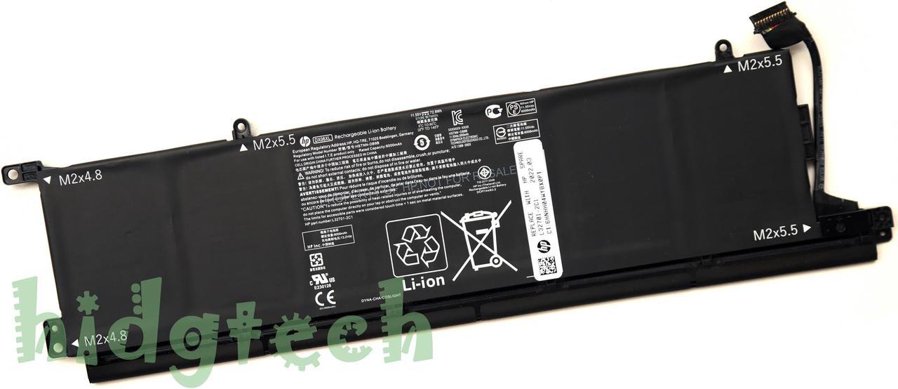 New Genuine DX06XL Battery for HPOmen X 2S 15-dg0000nc 15-dg0018TX L32701-2C1