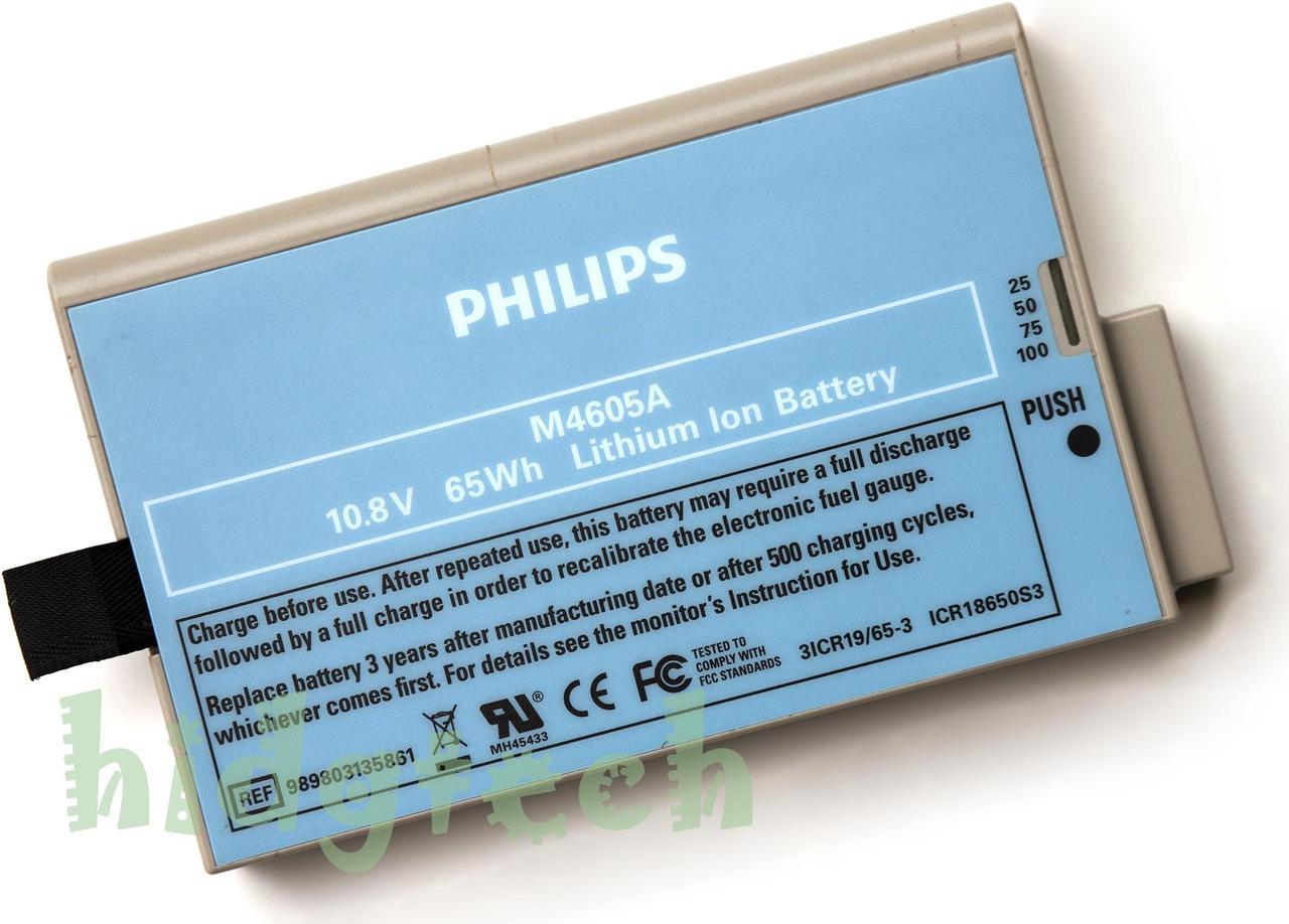 New Genuine M4605A IntelliVue Monitor Battery for PhilipsMP20 MP30 MP40 MP50 MP60