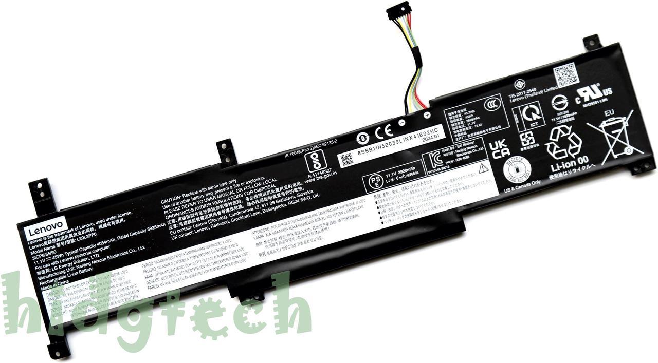 New Genuine L20C3PF0 L20M3PF0 L20L3PF0 Battery for LenovoIdeaPad 3 3-14ITL6 / 3-15ITL6 / 3-15ALC6 / 3-17ALC6 / 3-17ITL6 Series