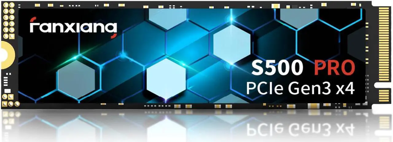 Main image of fanxiang M.2 SSD 1TB 2280 NVMe SSD TLC PCIe 3.0 Internal Solid State Drive, Up to 3500MB/s 640TBW