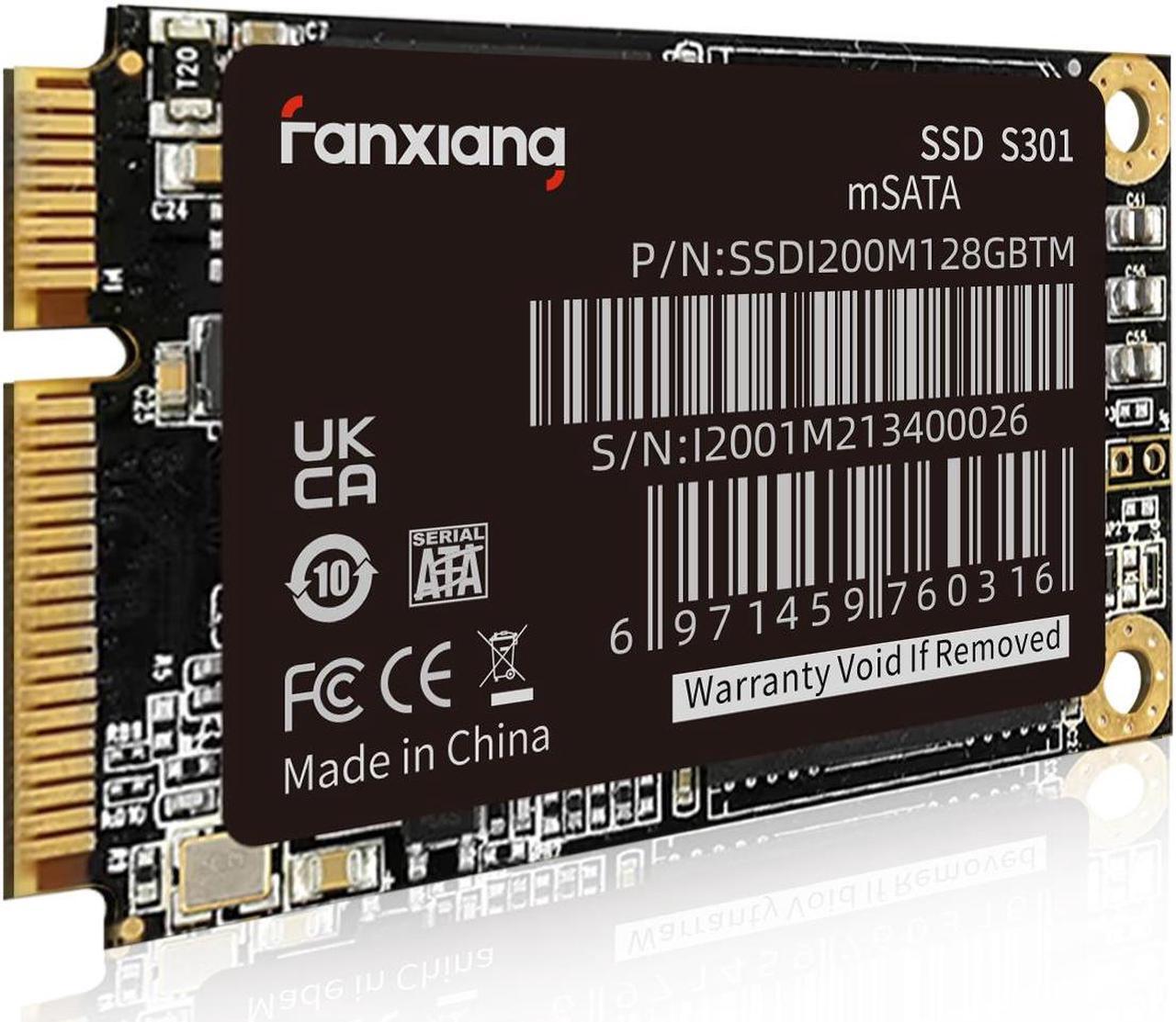 Main image of Fanxiang 256GB mSATA SSD 3D NAND SATA III ,3D NAND TLC Mini SATA III Internal Solid State Drive ,up to 550MB/s 6Gb/s,For PC /Desktop/ Laptop